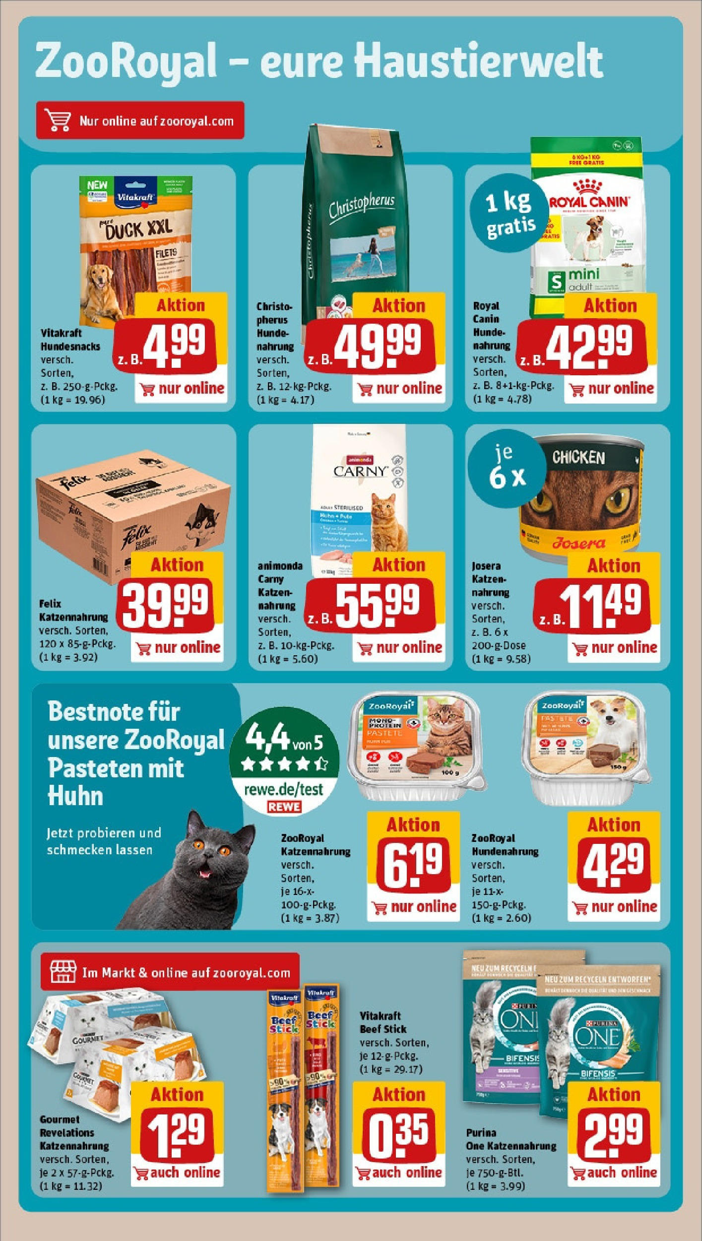 REWE Prospekt ab 15.06.2025 zum Blättern » Angebote | Seite: 25 | Produkte: Purina one