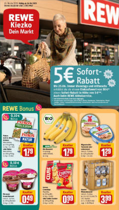 Vorschau von dem Prospekt des Geschäftes Rewe, gültig ab dem 15.06.2025
