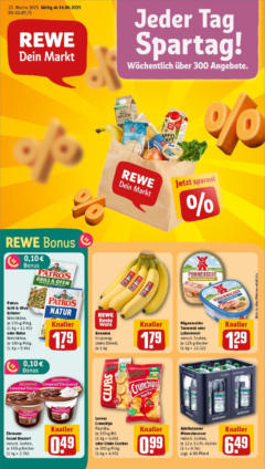 Vorschau von dem Prospekt des Geschäftes Rewe, gültig ab dem 15.06.2025