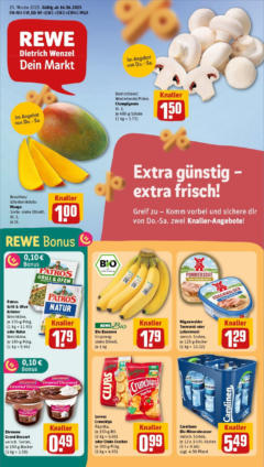 Vorschau von dem Prospekt des Geschäftes Rewe, gültig ab dem 15.06.2025