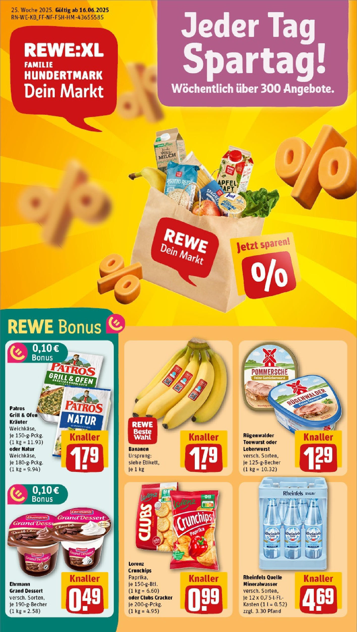 REWE Prospekt ab 15.06.2025 nächste Woche - Prospekt Koblenz Vorschau von dem Prospekt des Geschäftes Rewe, gültig ab dem 15.06.2025