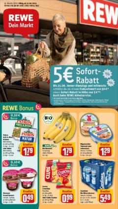 Vorschau von dem Prospekt des Geschäftes Rewe, gültig ab dem 15.06.2025