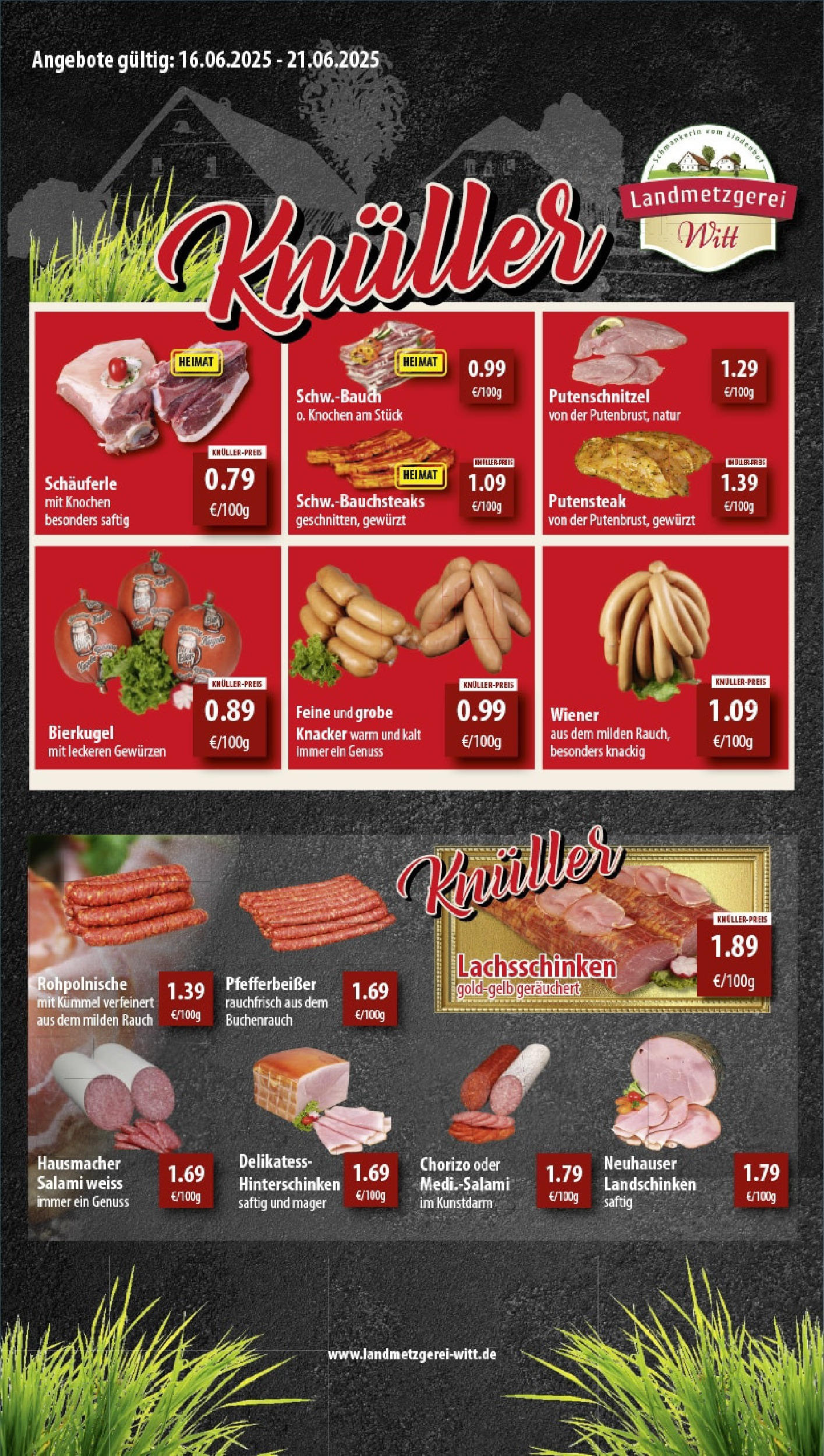 REWE Prospekt ab 15.06.2025 zum Blättern » Angebote | Seite: 8 | Produkte: Putenschnitzel, Salami