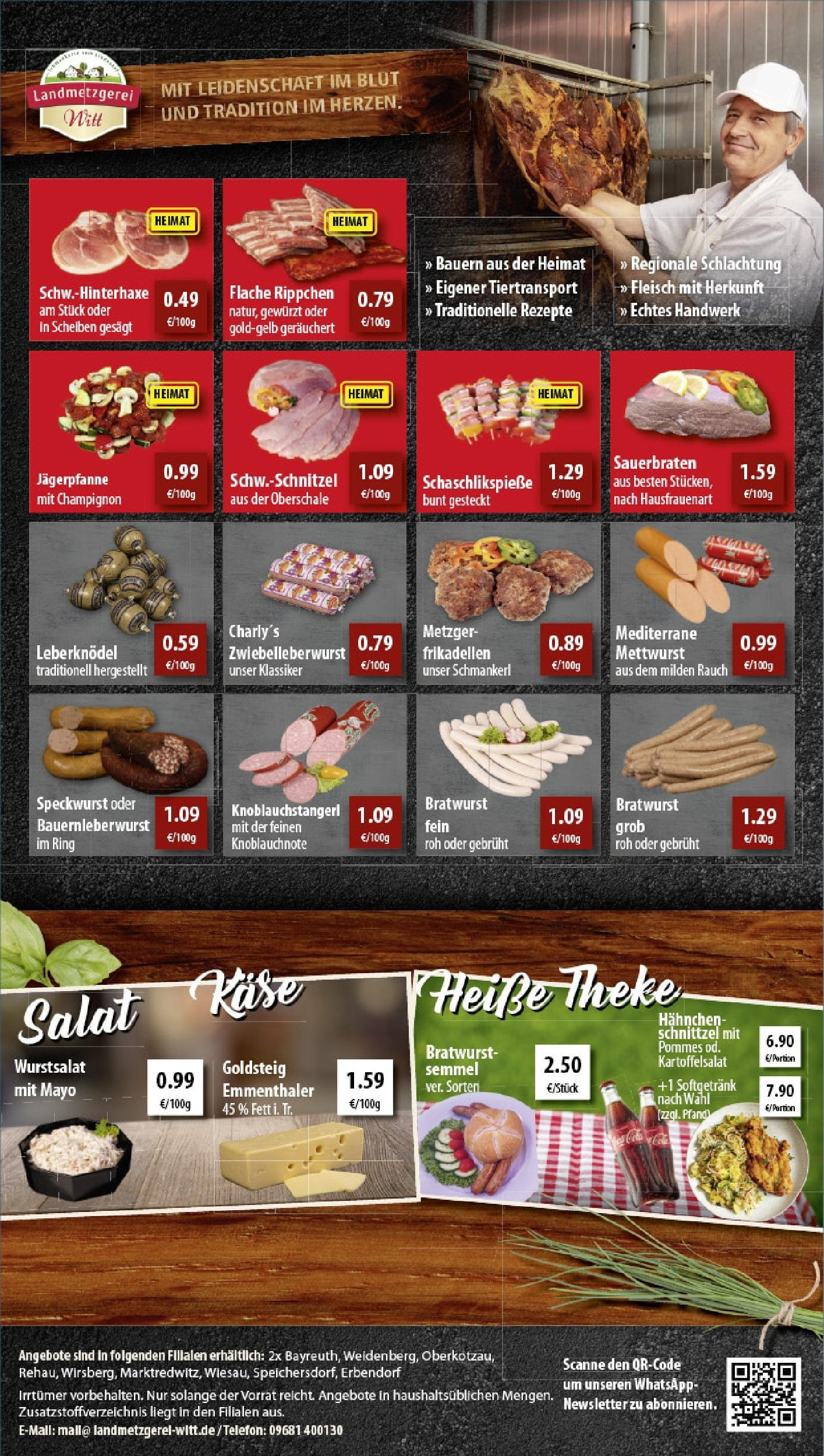 REWE Prospekt ab 15.06.2025 zum Blättern » Angebote | Seite: 9 | Produkte: Hahnchen, Theke, Pommes, Fleisch