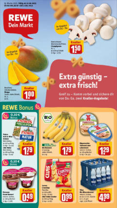 Vorschau von dem Prospekt des Geschäftes Rewe, gültig ab dem 15.06.2025