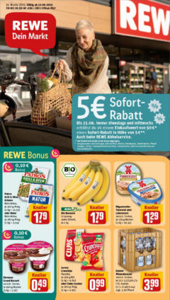 Vorschau von dem Prospekt des Geschäftes Rewe, gültig ab dem 15.06.2025