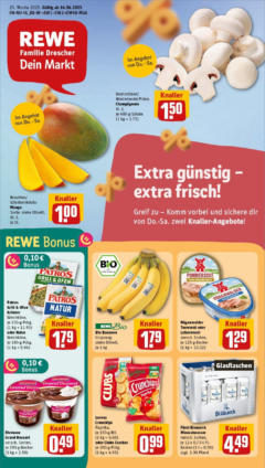Vorschau von dem Prospekt des Geschäftes Rewe, gültig ab dem 15.06.2025