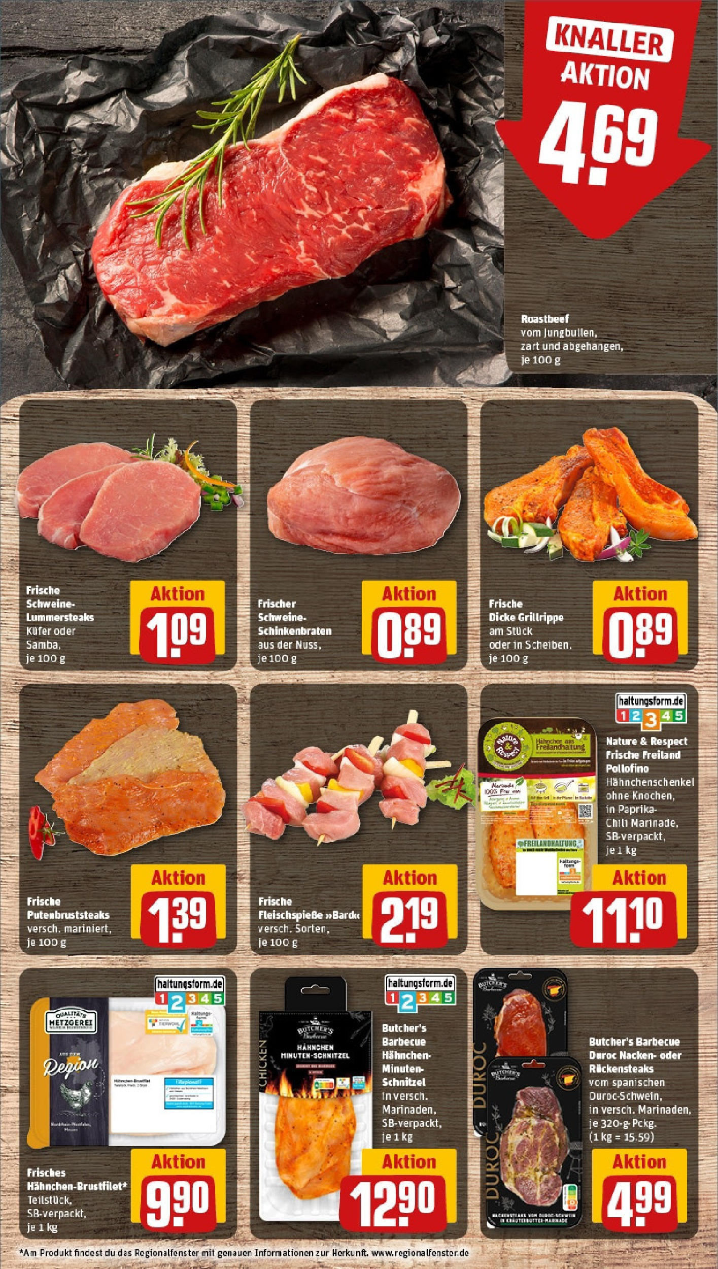 REWE Prospekt ab 15.06.2025 zum Blättern » Angebote | Seite: 8 | Produkte: Hahnchen, Roastbeef, Paprika, Chili