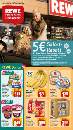 Vorschau von dem Prospekt des Geschäftes Rewe, gültig ab dem 15.06.2025