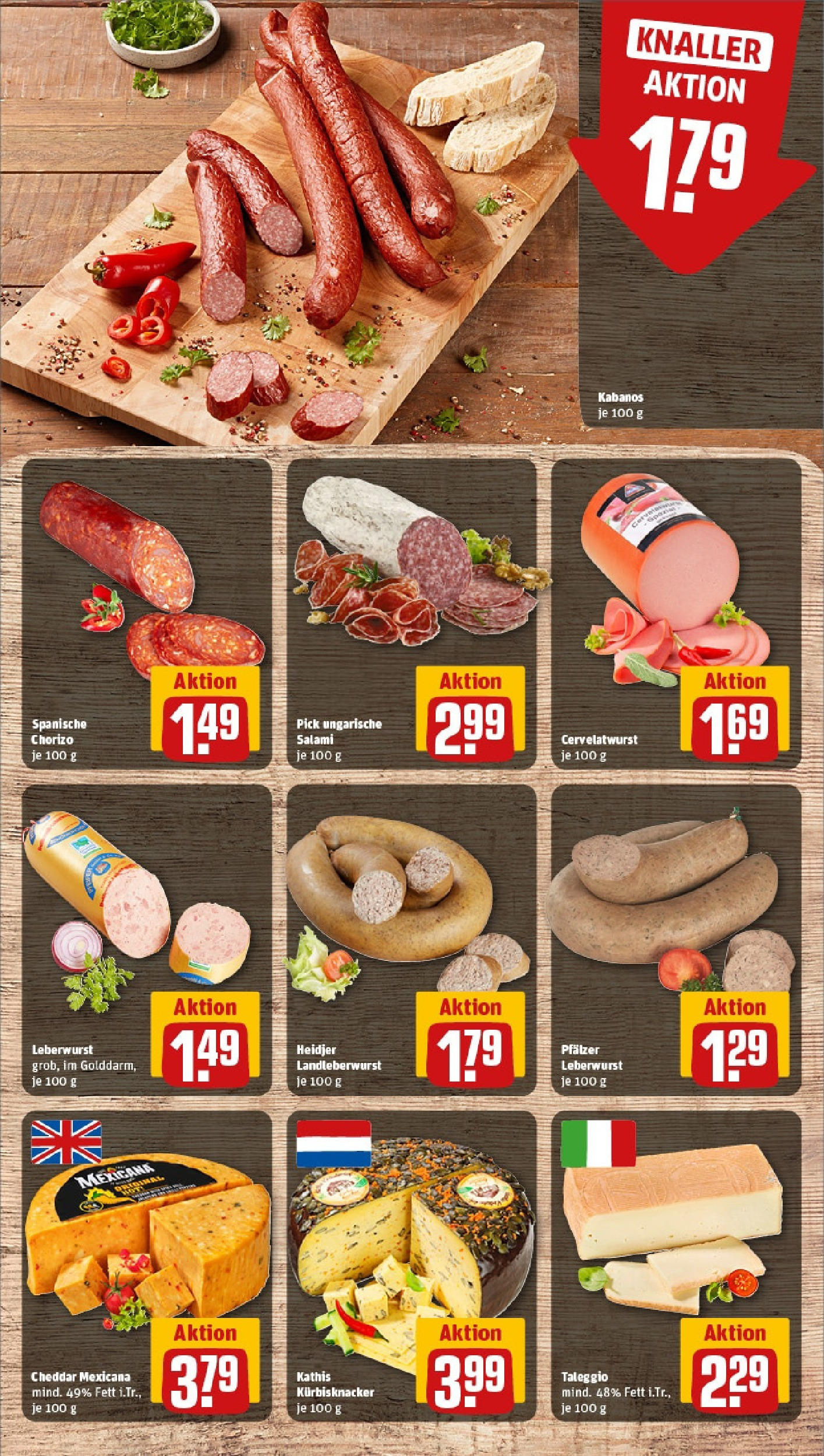 REWE Prospekt ab 15.06.2025 zum Blättern » Angebote | Seite: 9 | Produkte: Salami