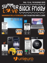 Summer Black Friday da Unieuro!