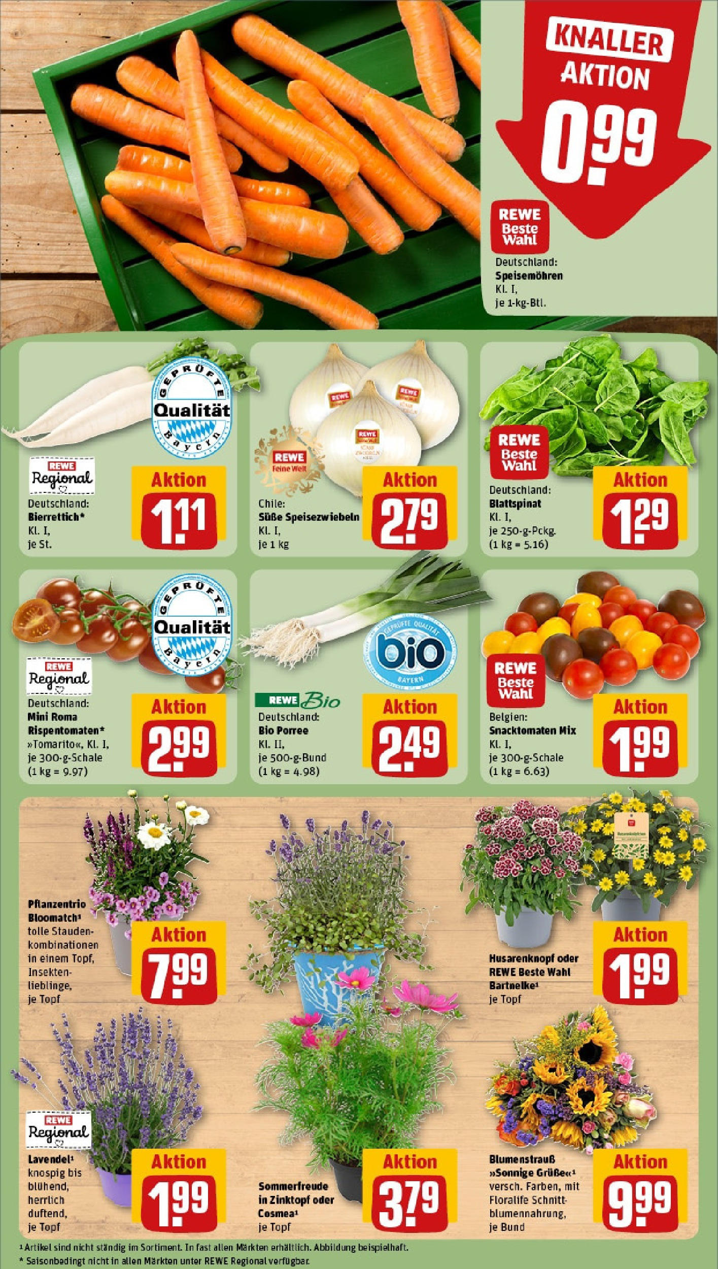 REWE Prospekt ab 15.06.2025 zum Blättern » Angebote | Seite: 7 | Produkte: Lavendel
