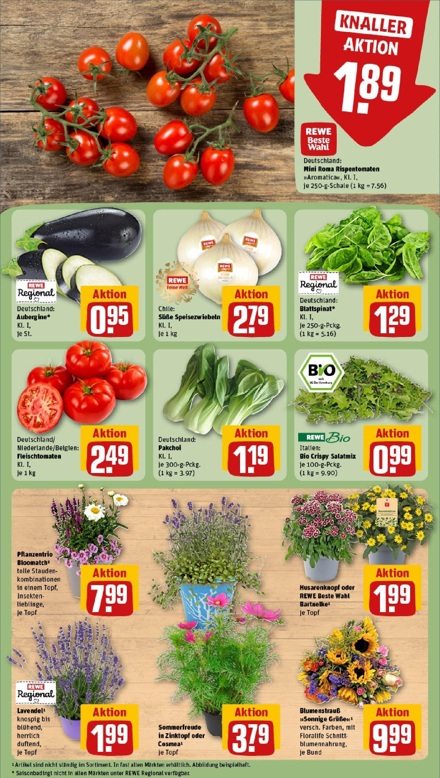 REWE Prospekt ab 15.06.2025 zum Blättern » Angebote | Seite: 7 | Produkte: Lavendel