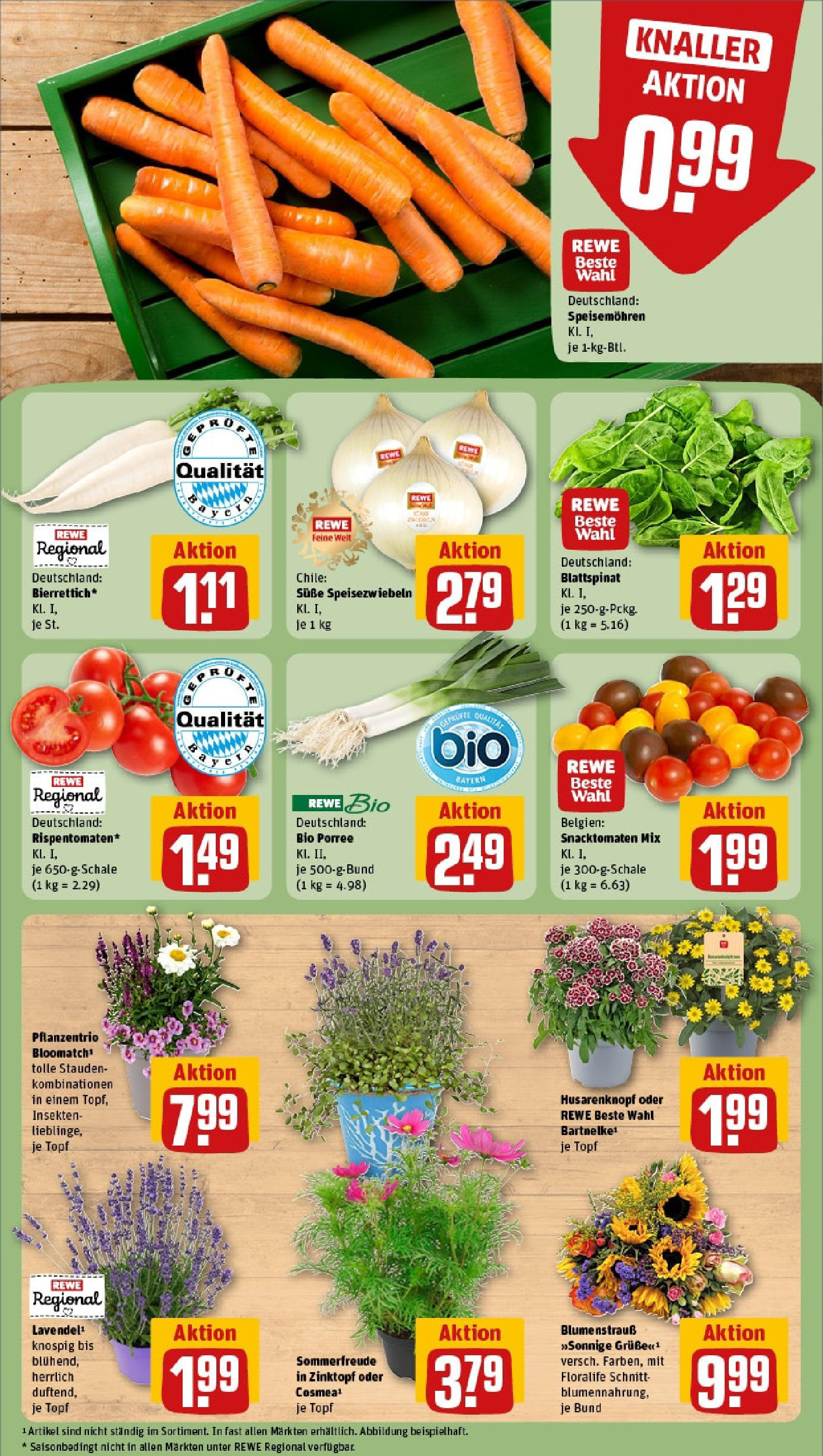 REWE Prospekt ab 15.06.2025 zum Blättern » Angebote | Seite: 7 | Produkte: Lavendel