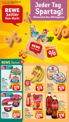 Vorschau von dem Prospekt des Geschäftes Rewe, gültig ab dem 15.06.2025