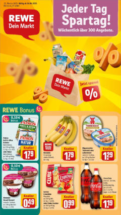 Vorschau von dem Prospekt des Geschäftes Rewe, gültig ab dem 15.06.2025