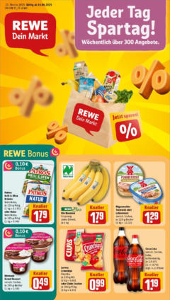 Vorschau von dem Prospekt des Geschäftes Rewe, gültig ab dem 15.06.2025