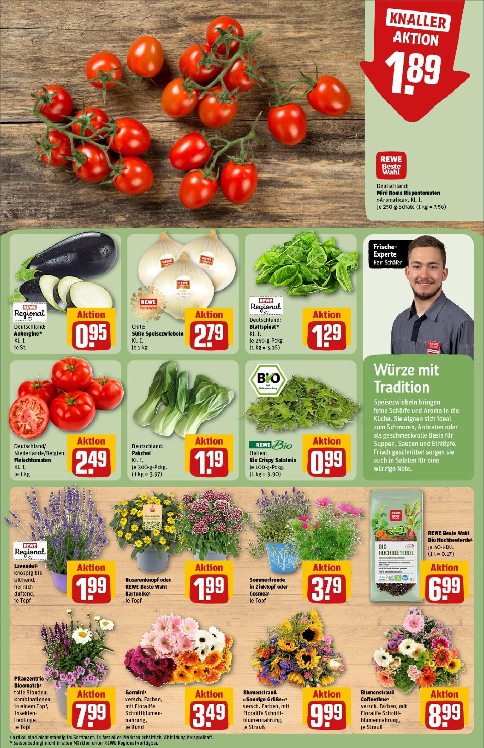 REWE Prospekt ab 15.06.2025 zum Blättern » Angebote | Seite: 7 | Produkte: Lavendel