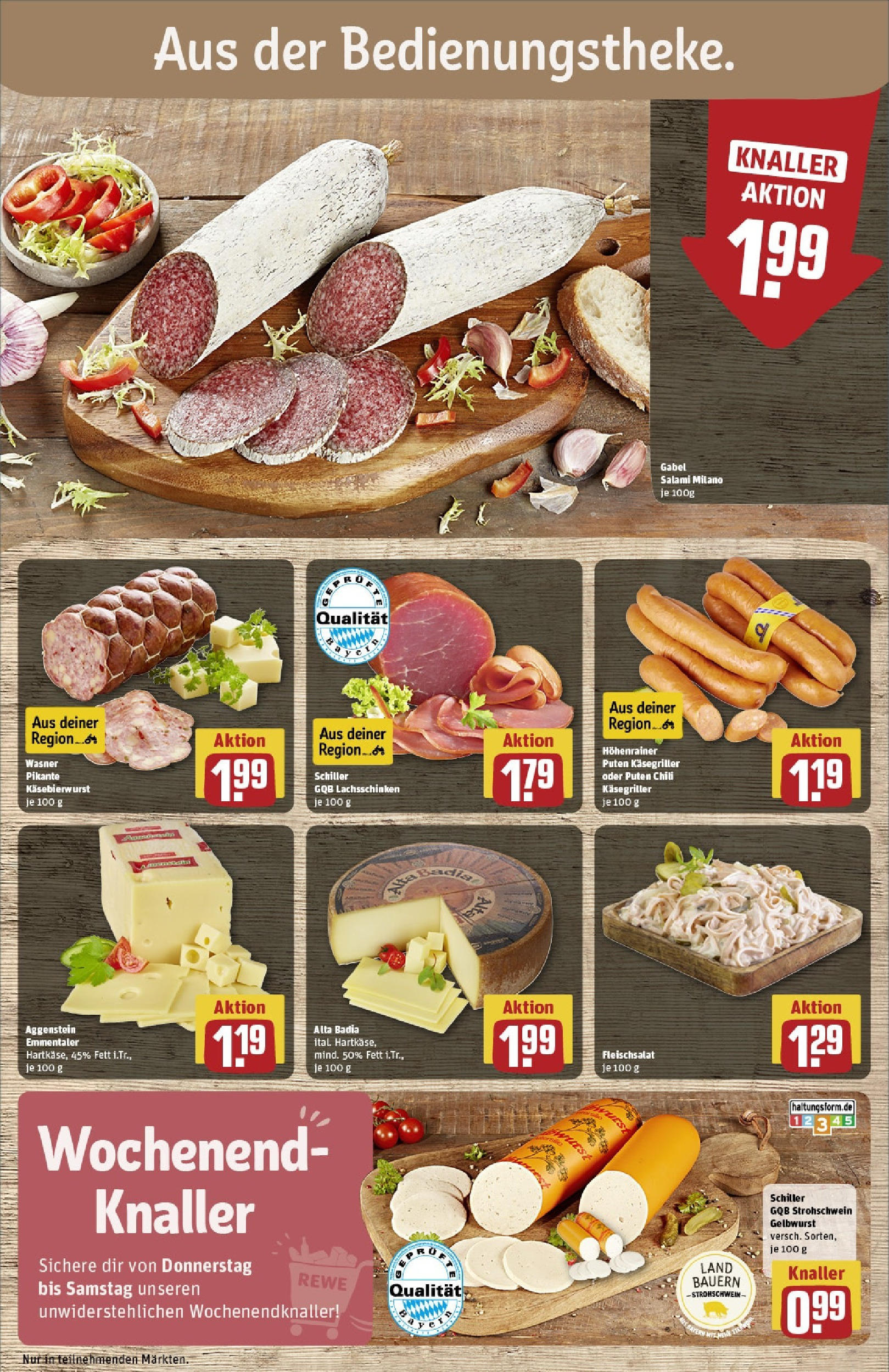 REWE Prospekt ab 15.06.2025 zum Blättern » Angebote | Seite: 11 | Produkte: Wurst, Chili, Salami
