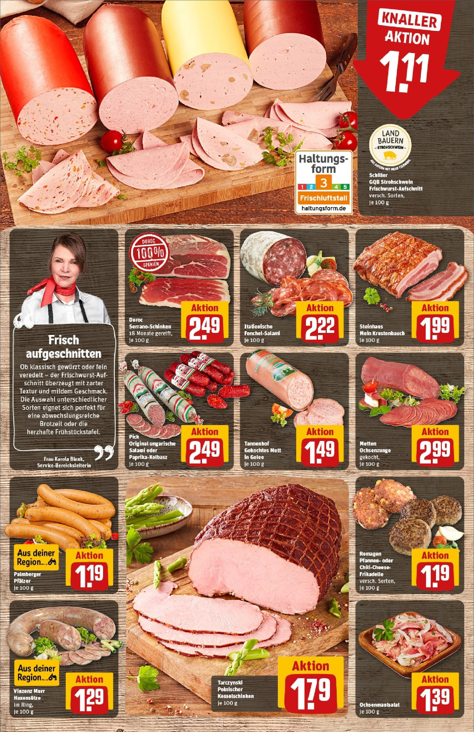REWE Prospekt ab 15.06.2025 zum Blättern » Angebote | Seite: 12 | Produkte: Salami