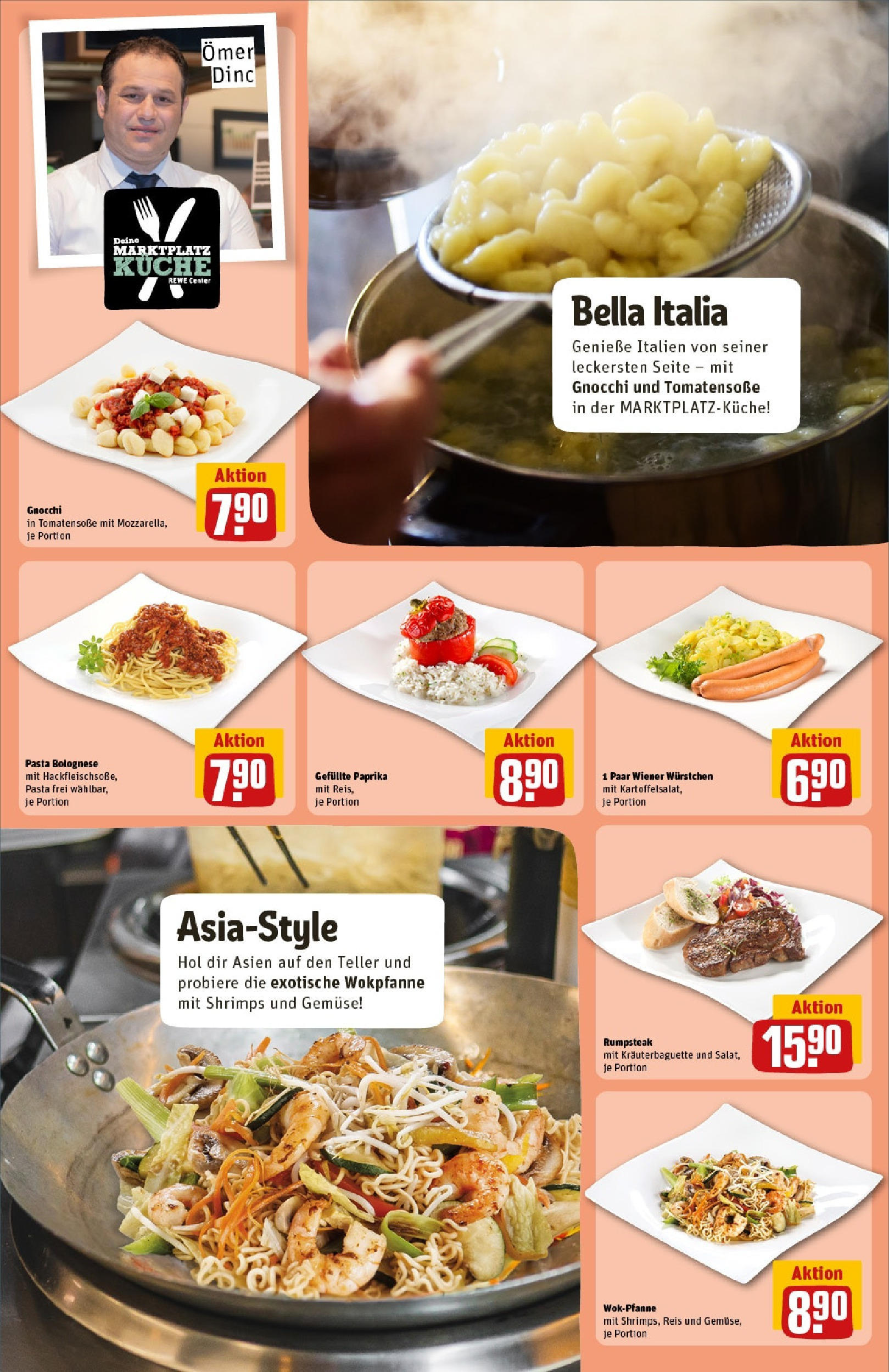 REWE Prospekt ab 15.06.2025 zum Blättern » Angebote | Seite: 13 | Produkte: Wiener wurstchen, Küche, Pasta, Reis