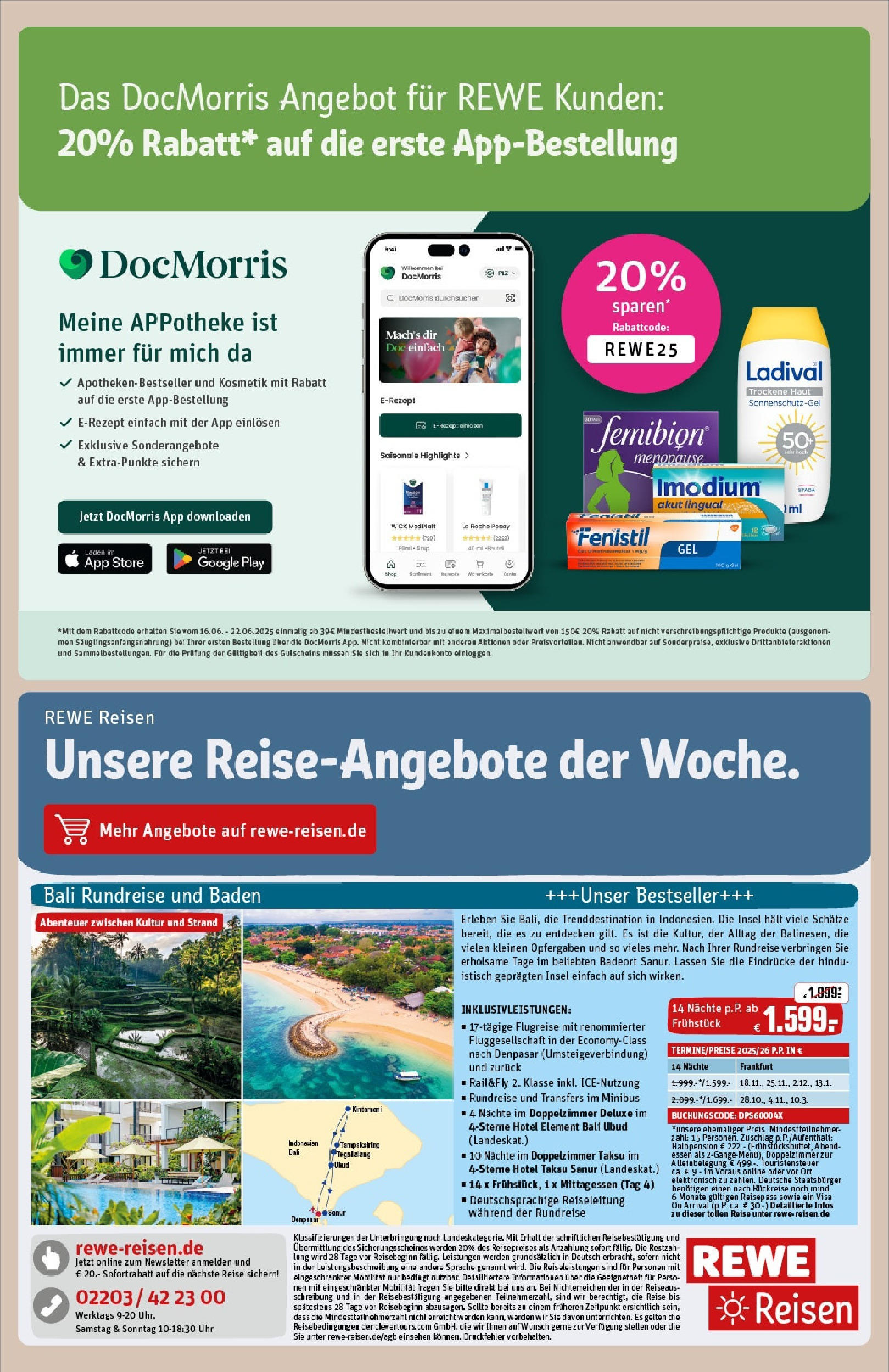 REWE Prospekt ab 15.06.2025 zum Blättern » Angebote | Seite: 31 | Produkte: Uhr