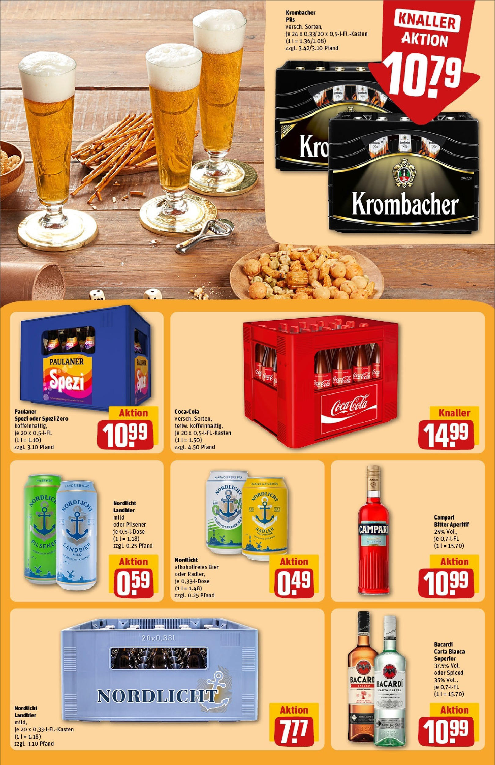 REWE Prospekt ab 15.06.2025 zum Blättern » Angebote | Seite: 20 | Produkte: Rum, Pils, Radler, Paulaner