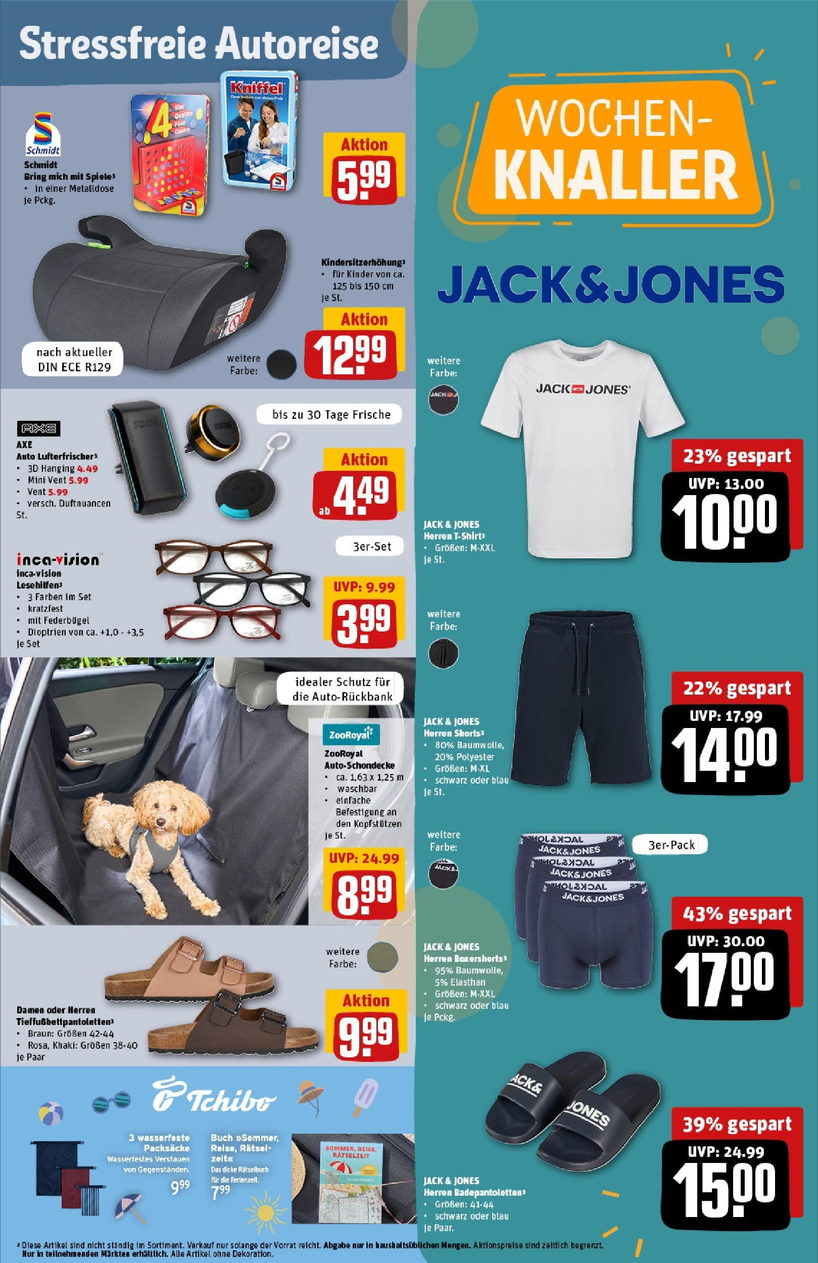 REWE Prospekt ab 15.06.2025 zum Blättern » Angebote | Seite: 33 | Produkte: T-Shirt, Axe, Boxer