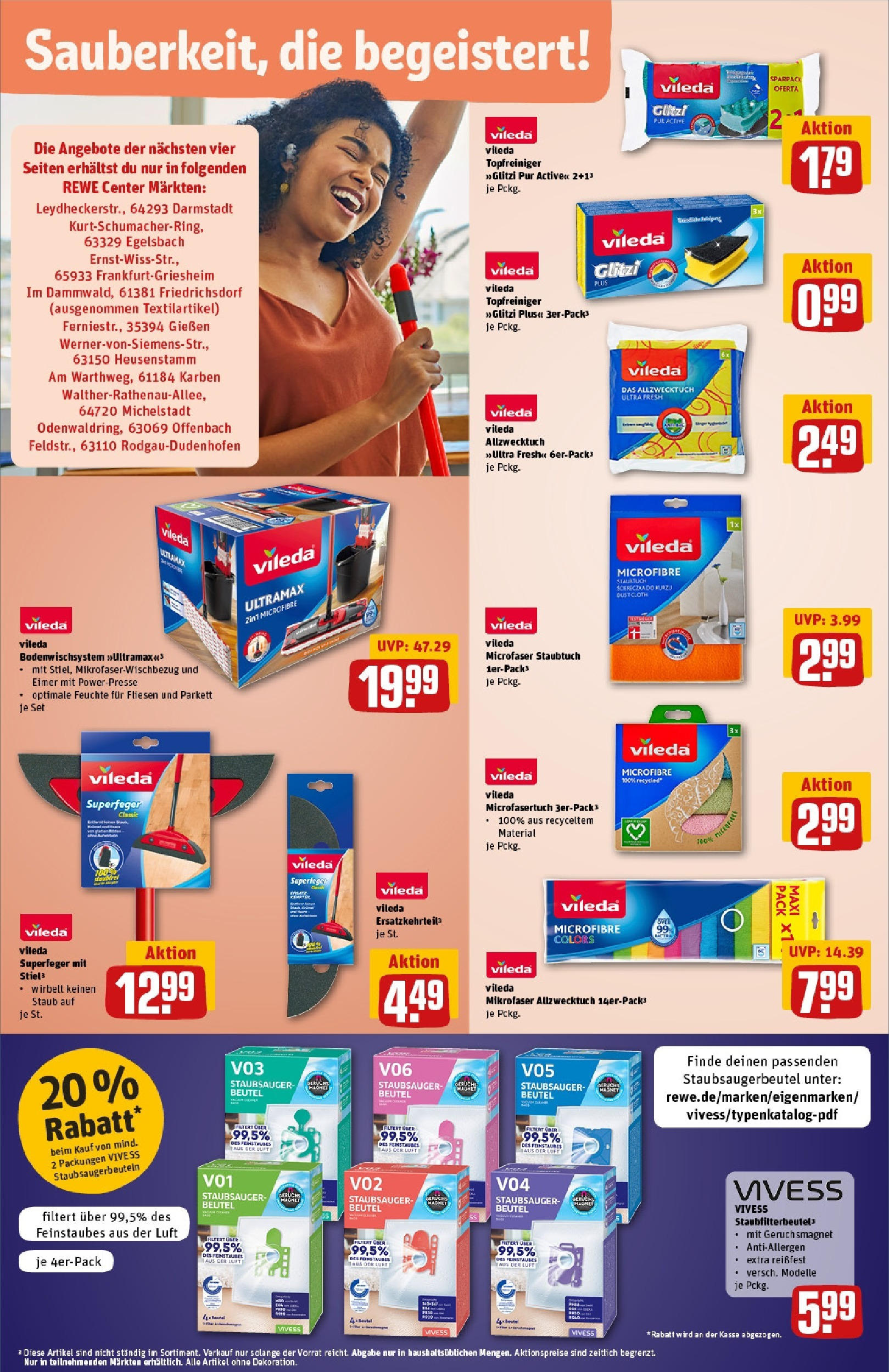 REWE Prospekt ab 15.06.2025 zum Blättern » Angebote | Seite: 32 | Produkte: Staubsauger