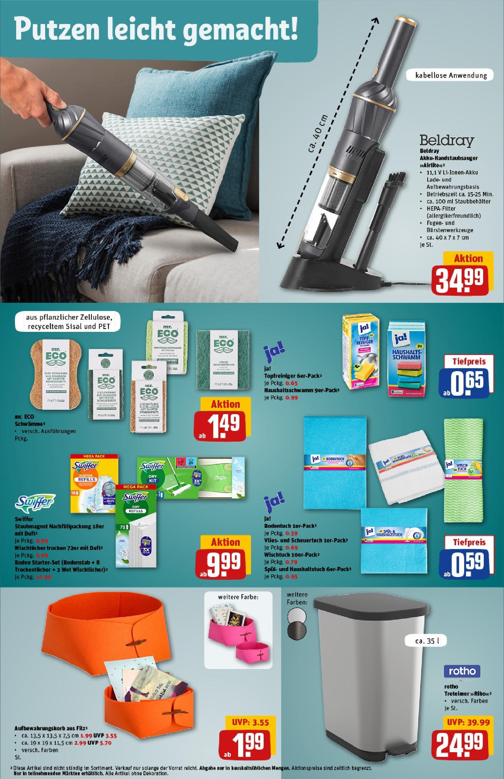 REWE Prospekt ab 15.06.2025 zum Blättern » Angebote | Seite: 35 | Produkte: Duft, Swiffer