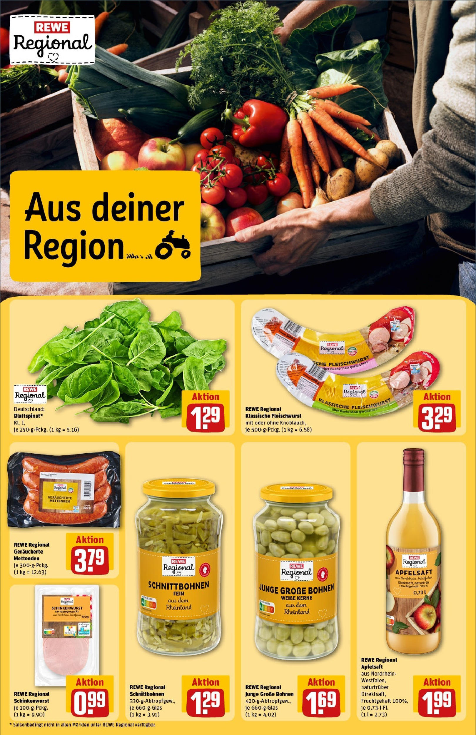 REWE Prospekt ab 15.06.2025 zum Blättern » Angebote | Seite: 20 | Produkte: Apfelsaft, Apple