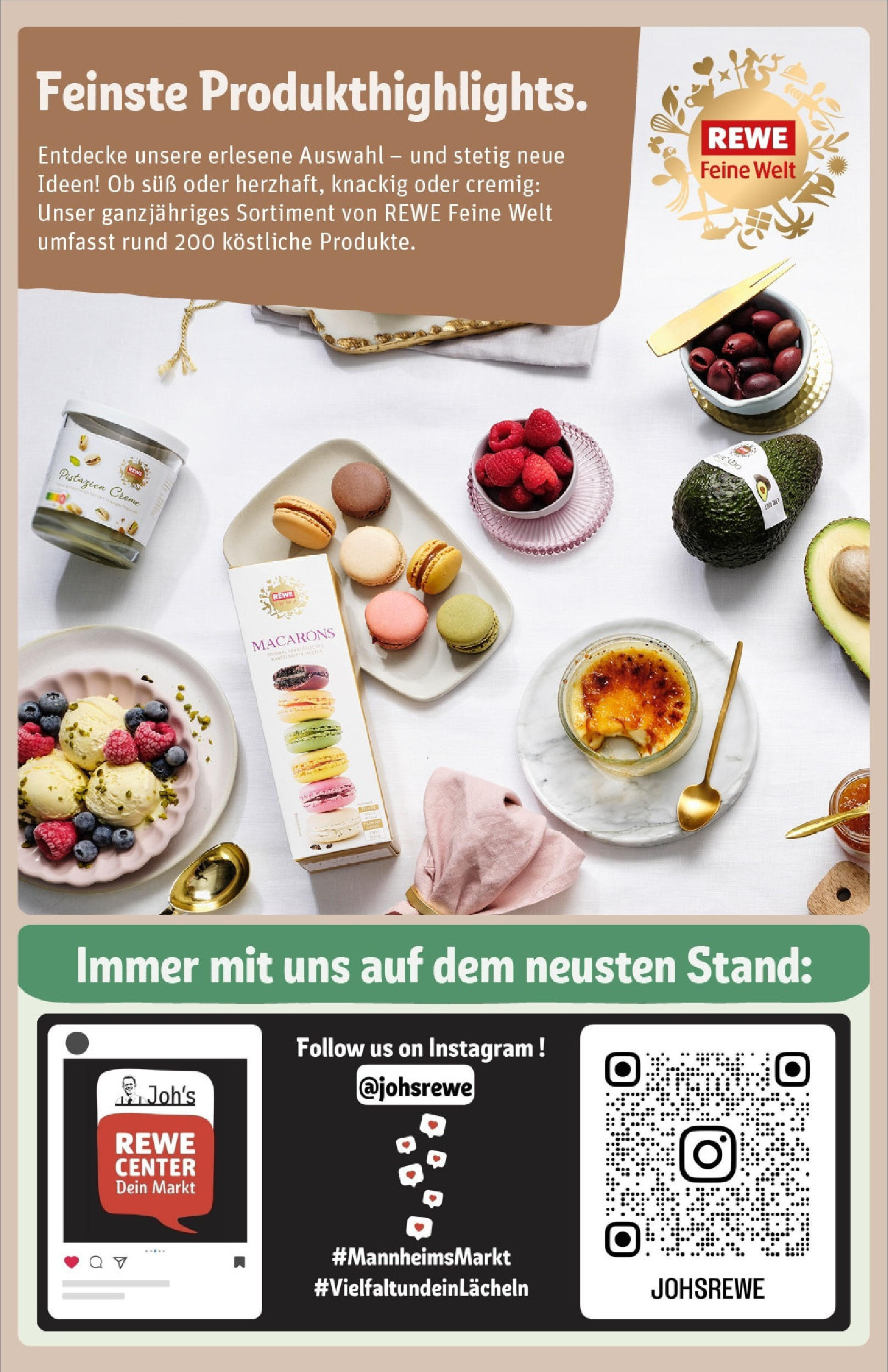 REWE Prospekt ab 15.06.2025 zum Blättern » Angebote | Seite: 28 | Produkte: Pistazien, Creme