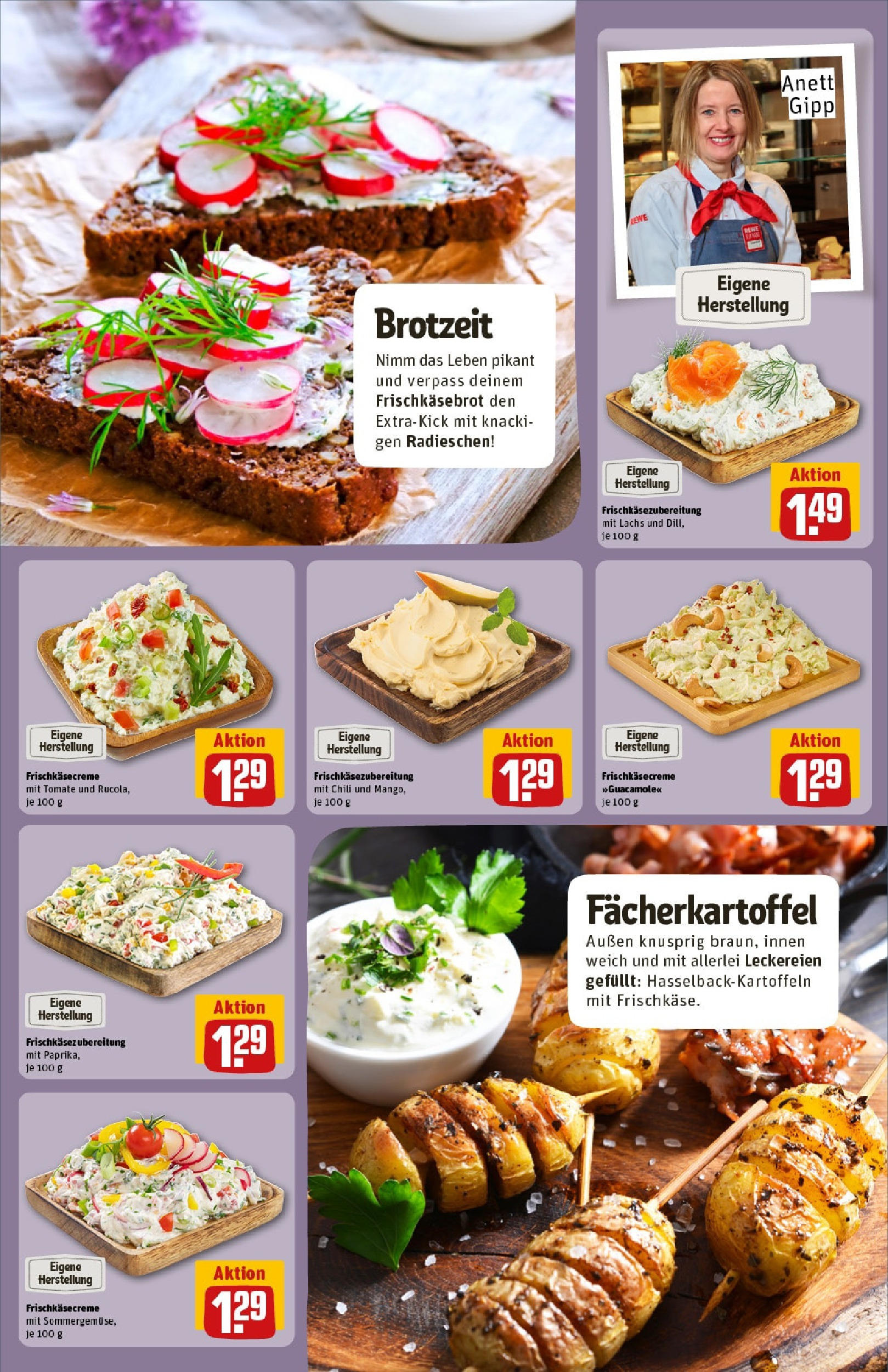 REWE Prospekt ab 15.06.2025 zum Blättern » Angebote | Seite: 13 | Produkte: Rucola, Lachs, Paprika, Chili