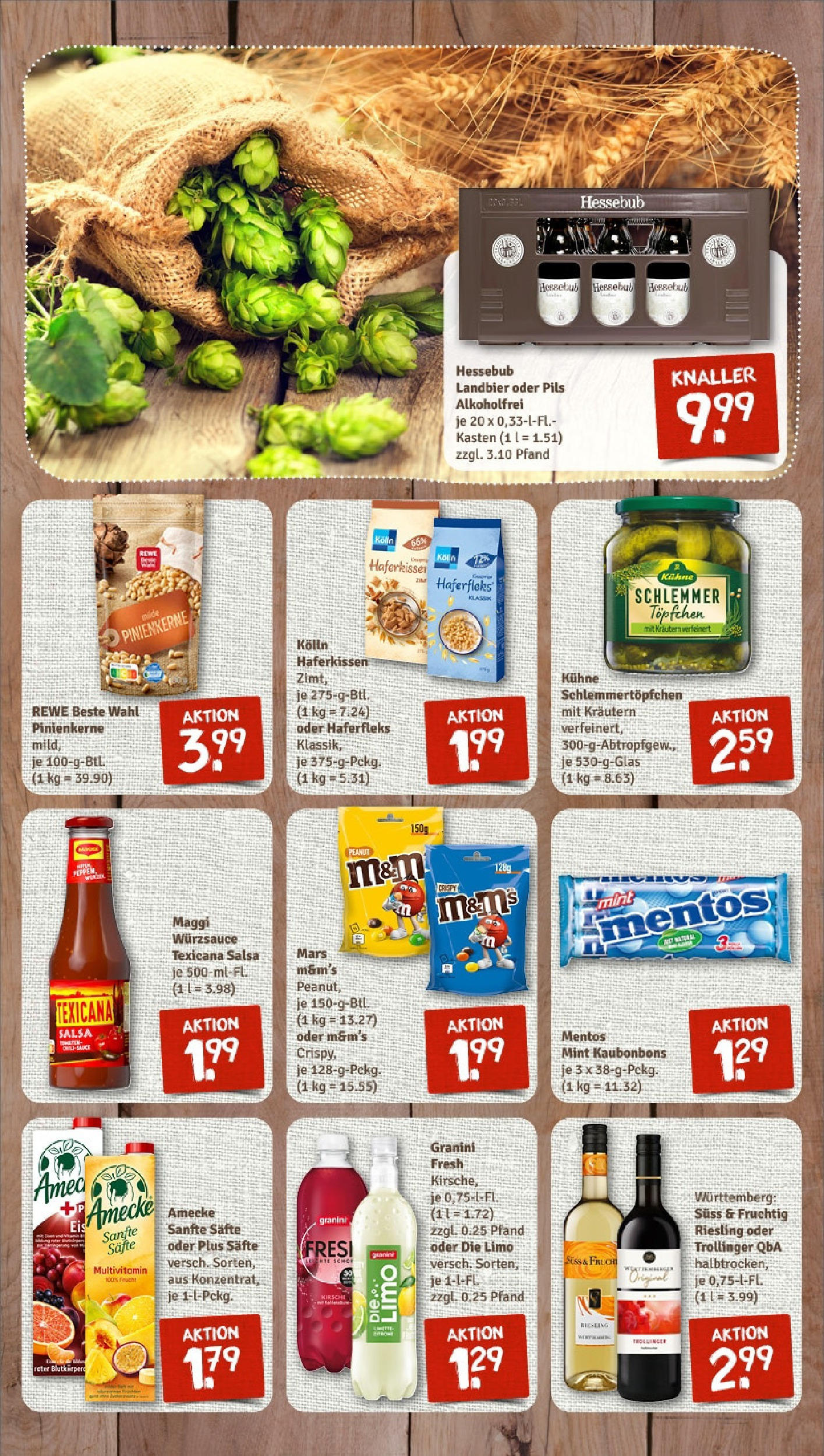 REWE Prospekt ab 15.06.2025 zum Blättern » Angebote | Seite: 7 | Produkte: Kolln, Maggi, M&M's, Mars