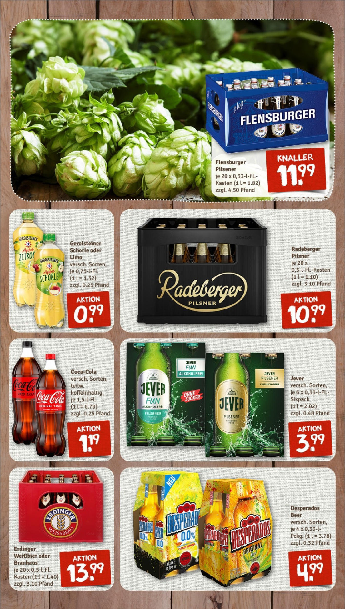 REWE Prospekt ab 15.06.2025 zum Blättern » Angebote | Seite: 11 | Produkte: Cola, Weißbier, Zucker, Gerolsteiner