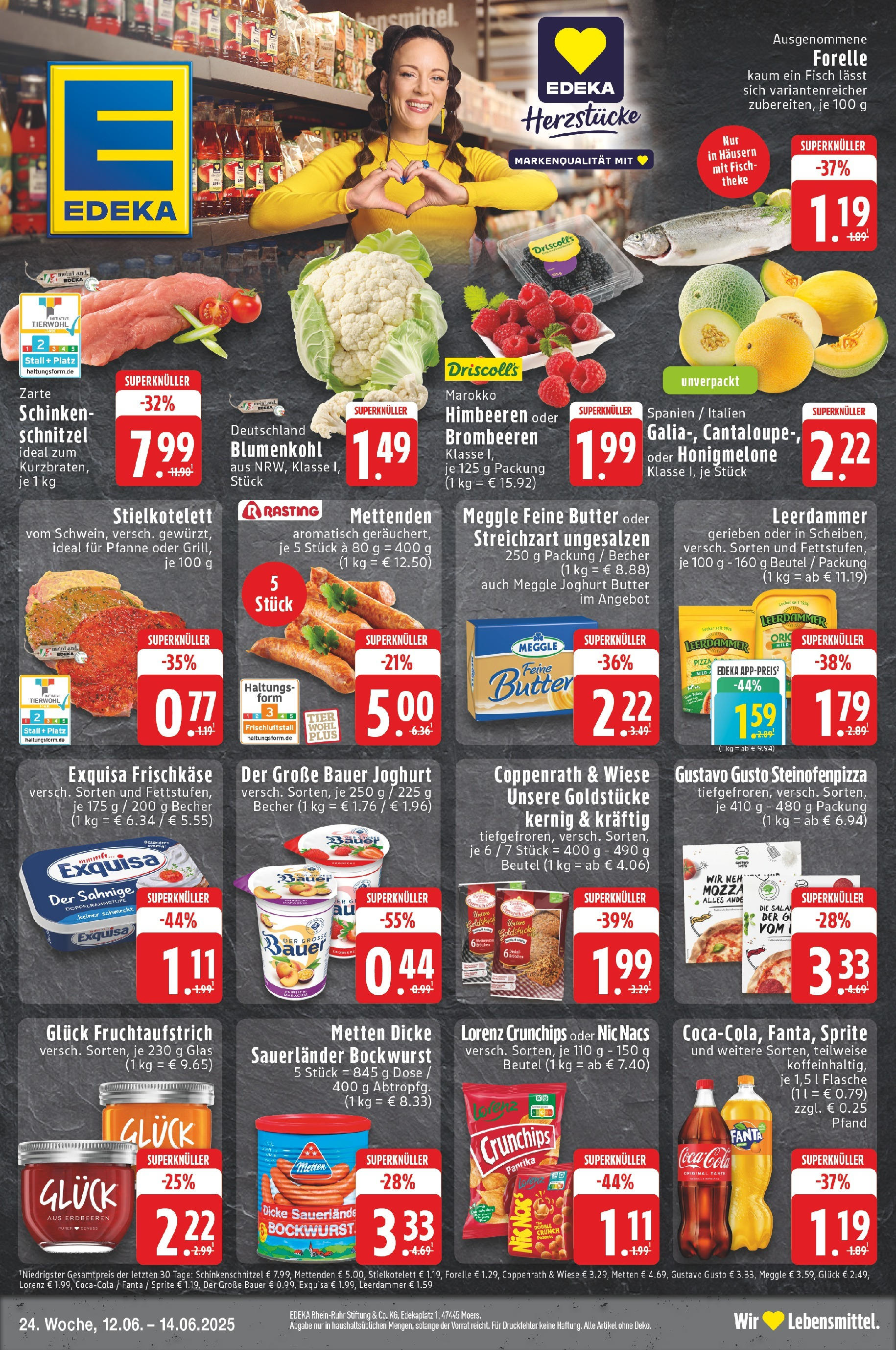 EDEKA Prospekt ab 11.06.2025 - Prospekt Neuss Online Vorschau von dem Prospekt des Geschäftes Edeka, gültig ab dem 11.06.2025