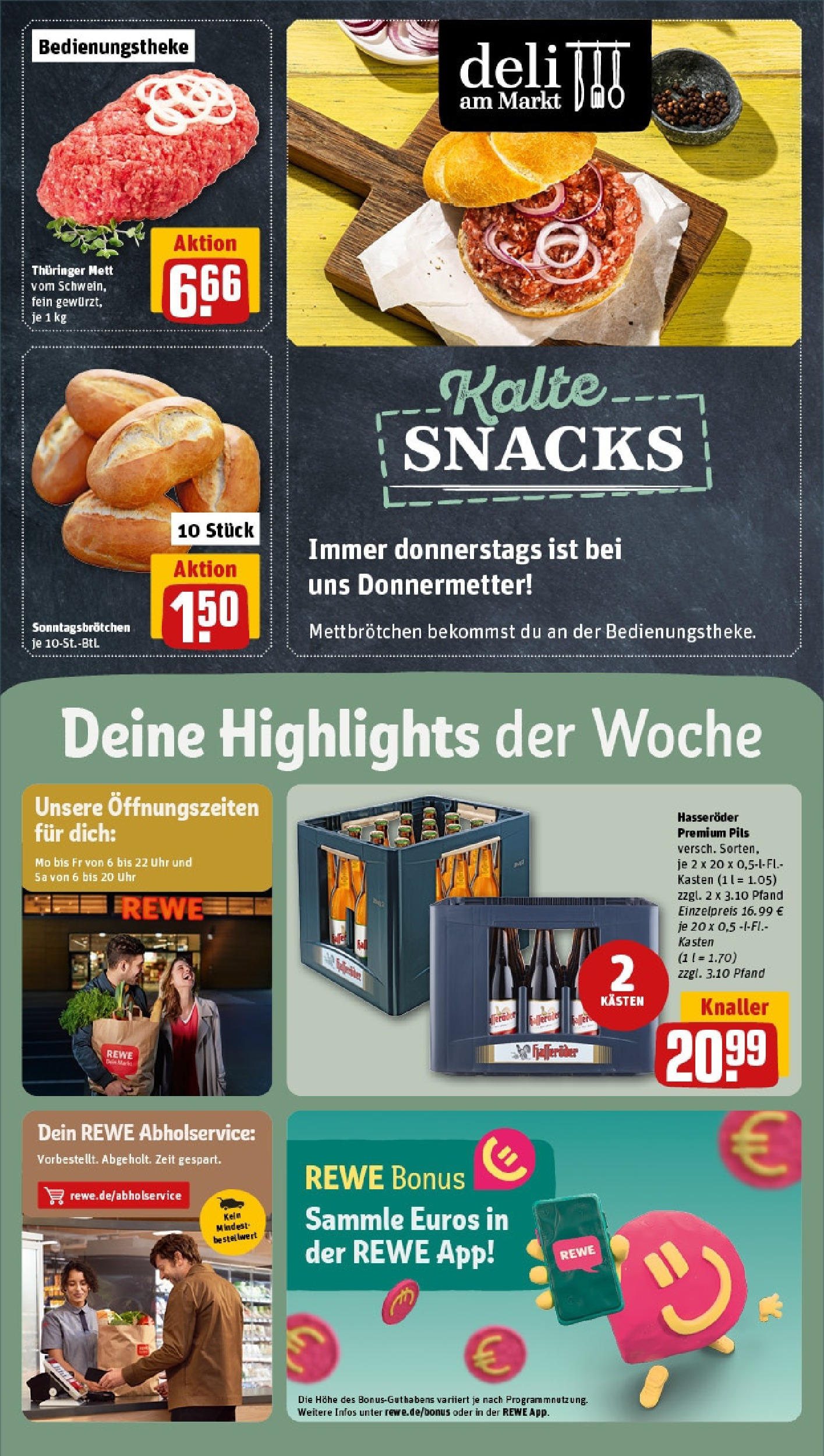 REWE Prospekt ab 15.06.2025 zum Blättern » Angebote | Seite: 33 | Produkte: Pils, Hasseröder, Uhr