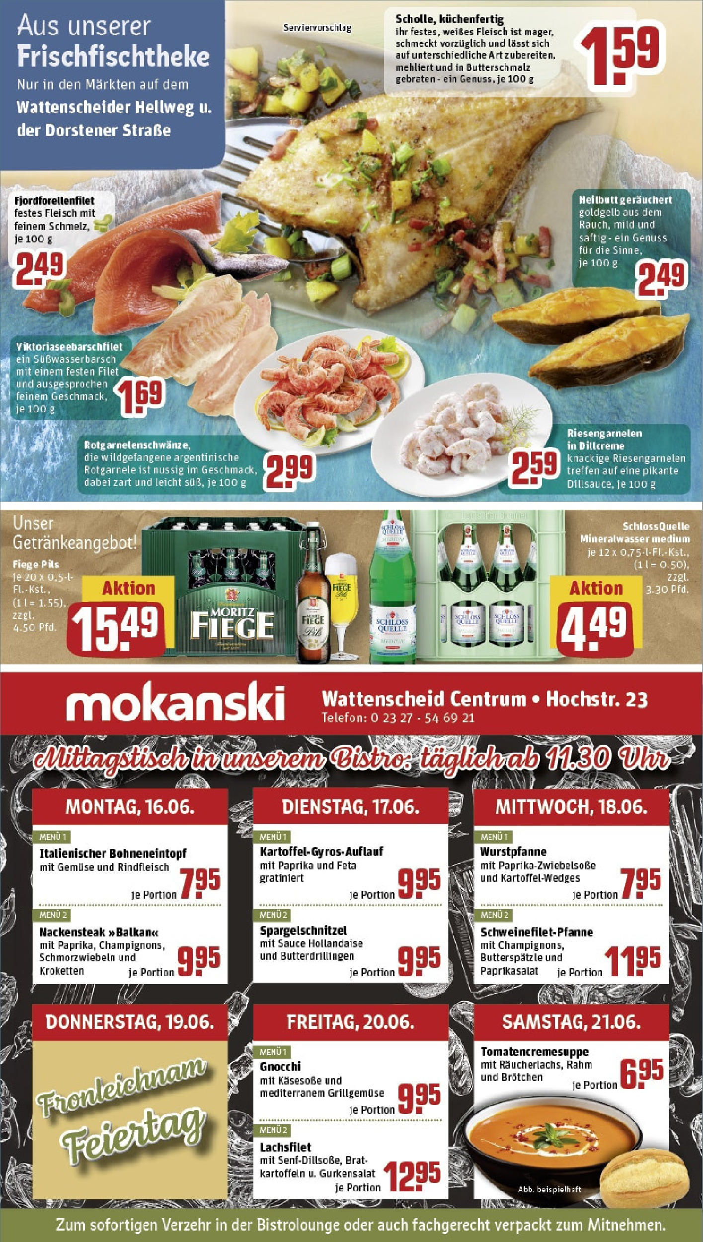 REWE Prospekt ab 15.06.2025 zum Blättern » Angebote | Seite: 30 | Produkte: Mineralwasser, Steak, Fleisch, Uhr