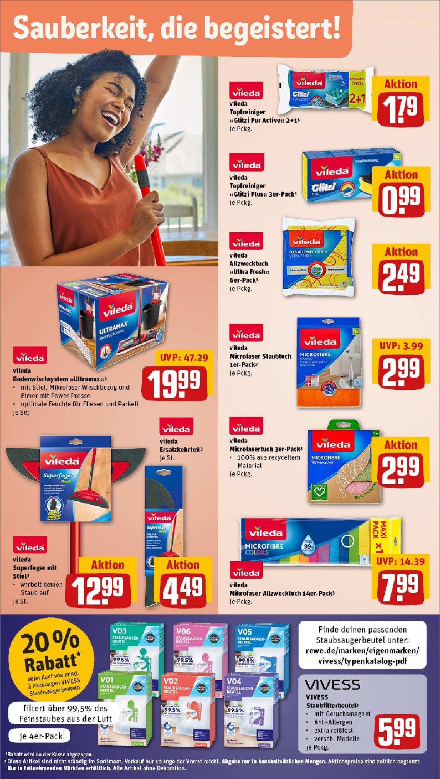 REWE Prospekt ab 15.06.2025 zum Blättern » Angebote | Seite: 32 | Produkte: Staubsauger