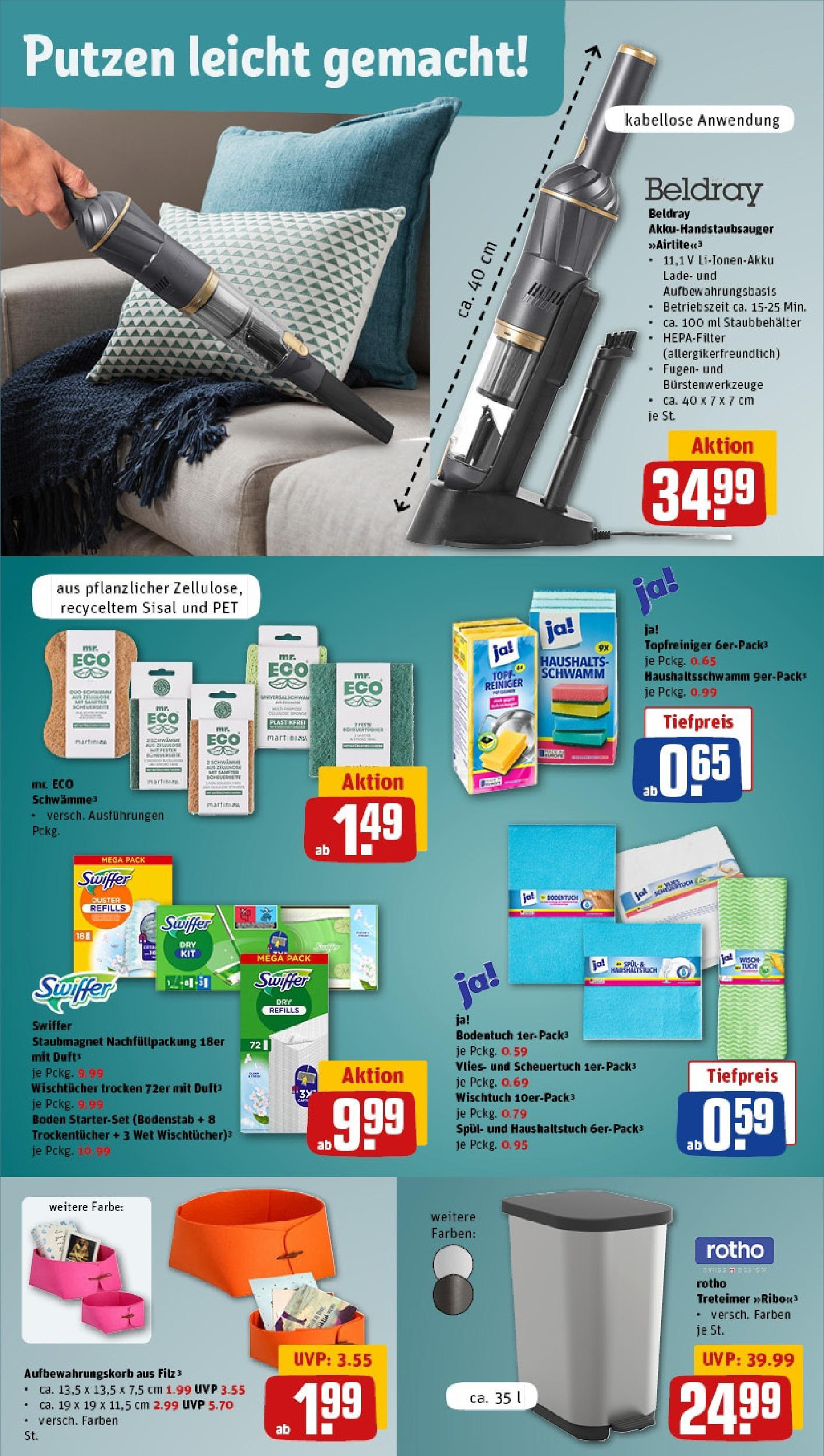 REWE Prospekt ab 15.06.2025 zum Blättern » Angebote | Seite: 33 | Produkte: Duft, Swiffer