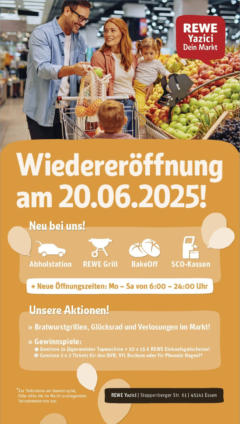 Rewe prospekt Essen	 gültig ab dem 15.06.2025