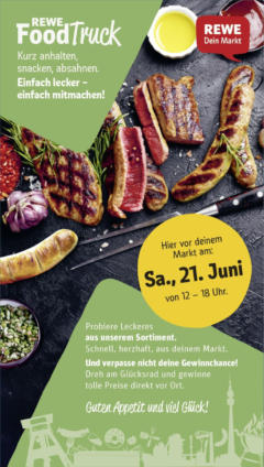 Vorschau von dem Prospekt des Geschäftes Rewe, gültig ab dem 15.06.2025
