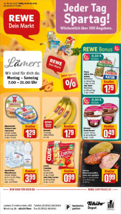 Vorschau von dem Prospekt des Geschäftes Rewe, gültig ab dem 15.06.2025