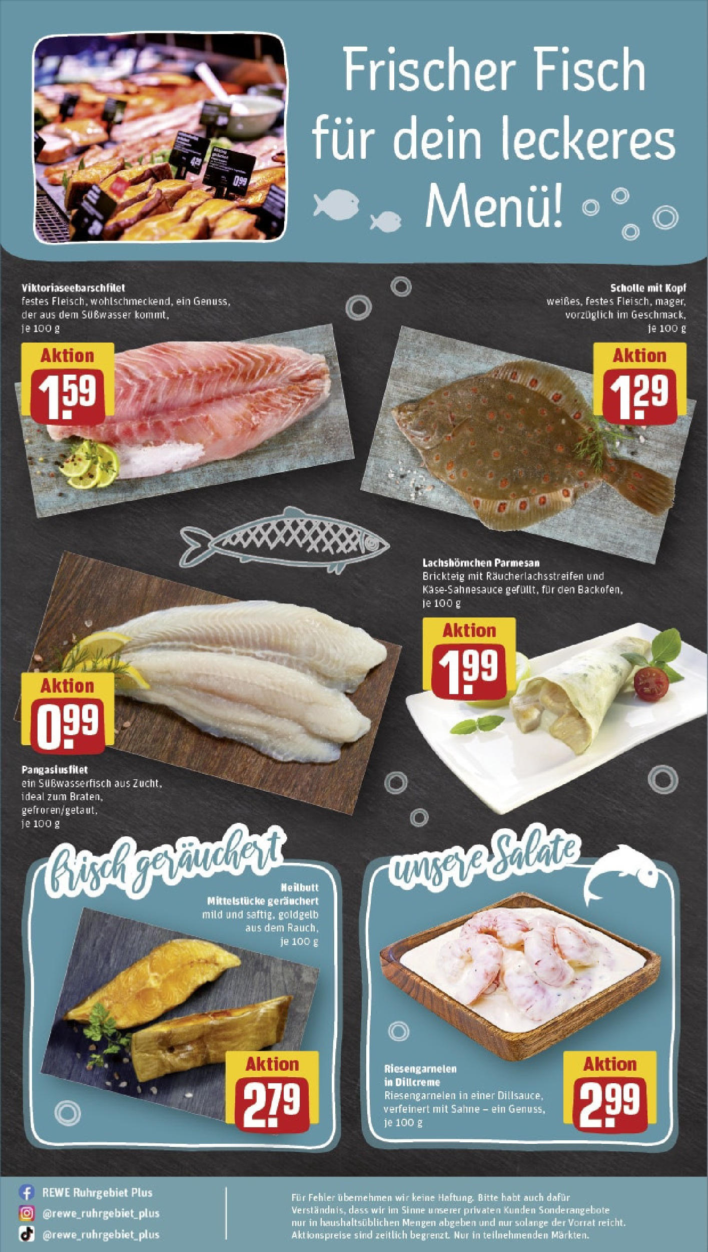 REWE Prospekt ab 15.06.2025 zum Blättern » Angebote | Seite: 30 | Produkte: Fisch, Backofen, Sahne