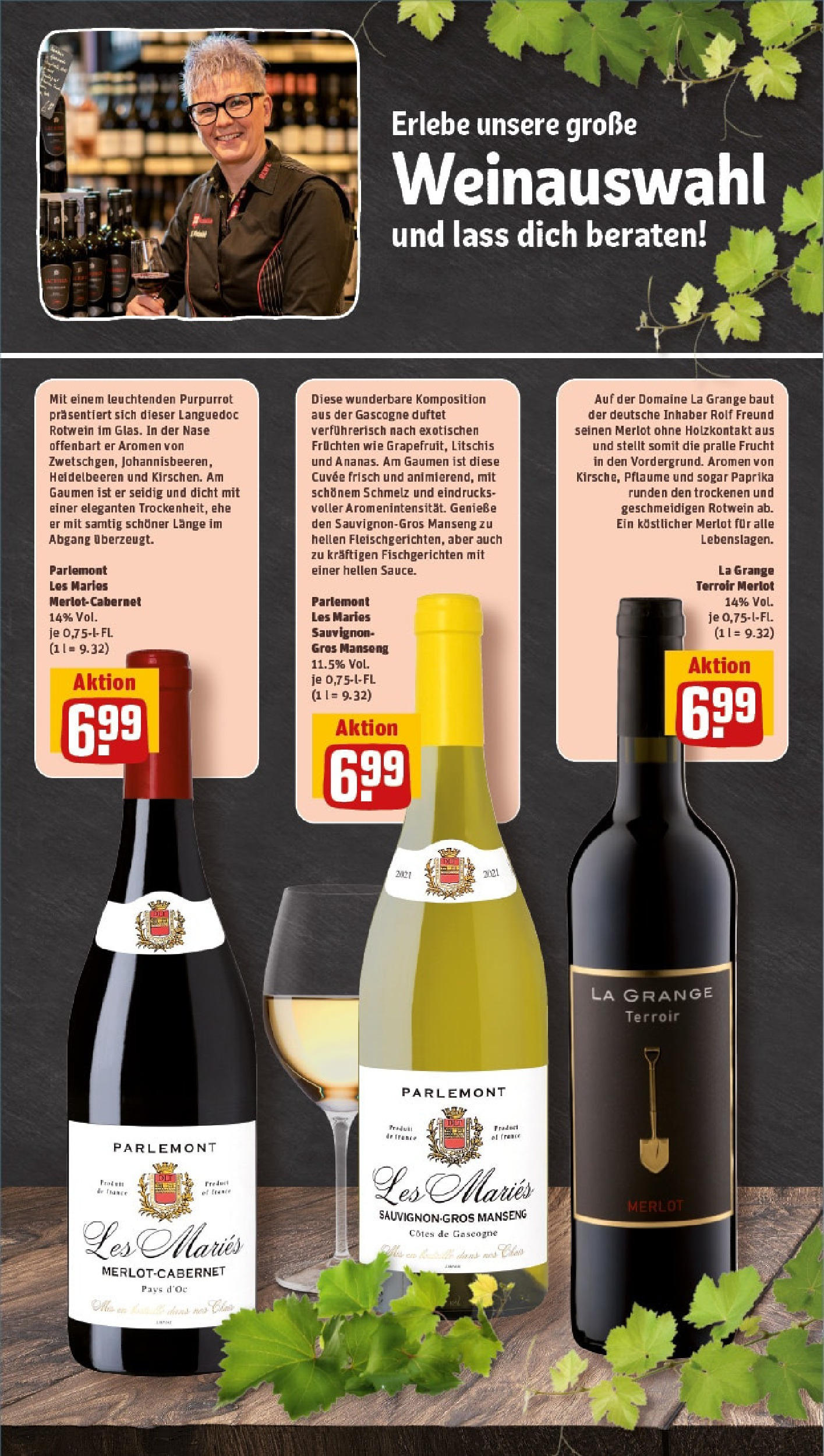 REWE Prospekt ab 15.06.2025 zum Blättern » Angebote | Seite: 31 | Produkte: Öl, Merlot, Heidelbeeren, Paprika