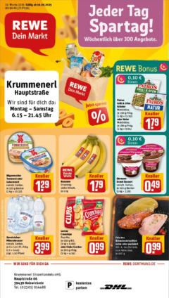 Vorschau von dem Prospekt des Geschäftes Rewe, gültig ab dem 15.06.2025