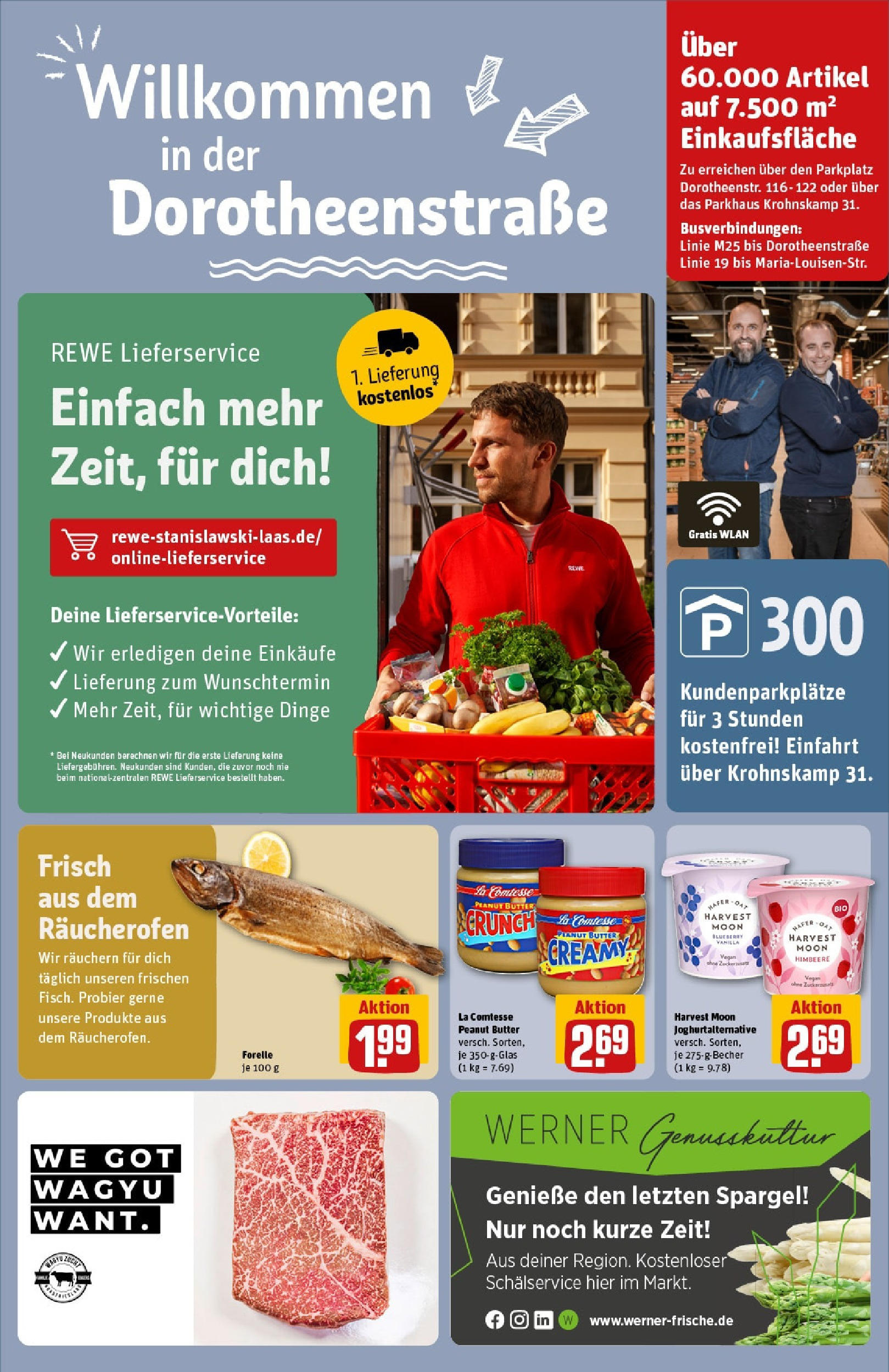 REWE Prospekt ab 15.06.2025 zum Blättern » Angebote | Seite: 35 | Produkte: Butter, Spargel, Himbeere