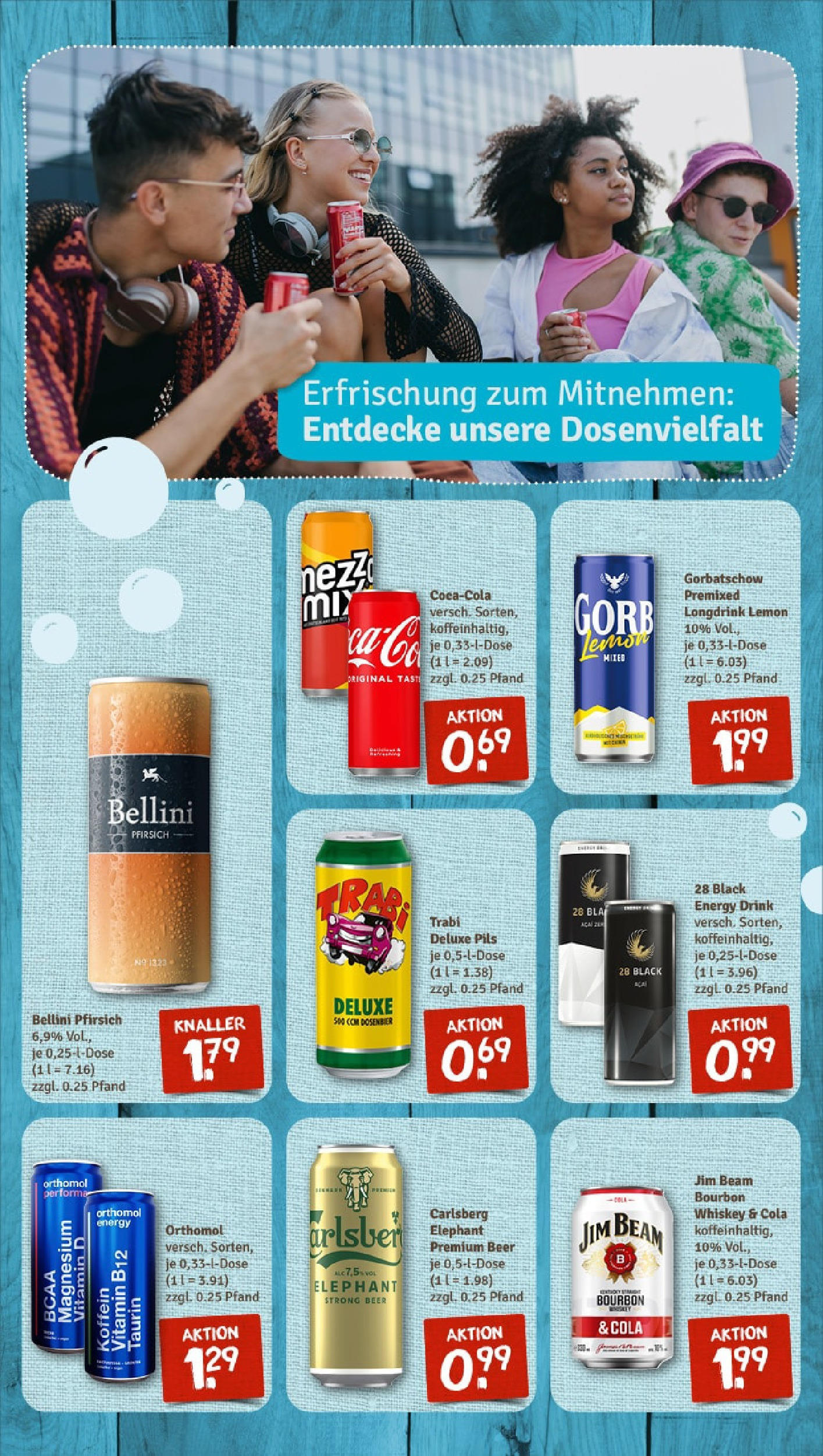 REWE Prospekt ab 15.06.2025 zum Blättern » Angebote | Seite: 8 | Produkte: Jim beam, Energy, Pils, Bourbon