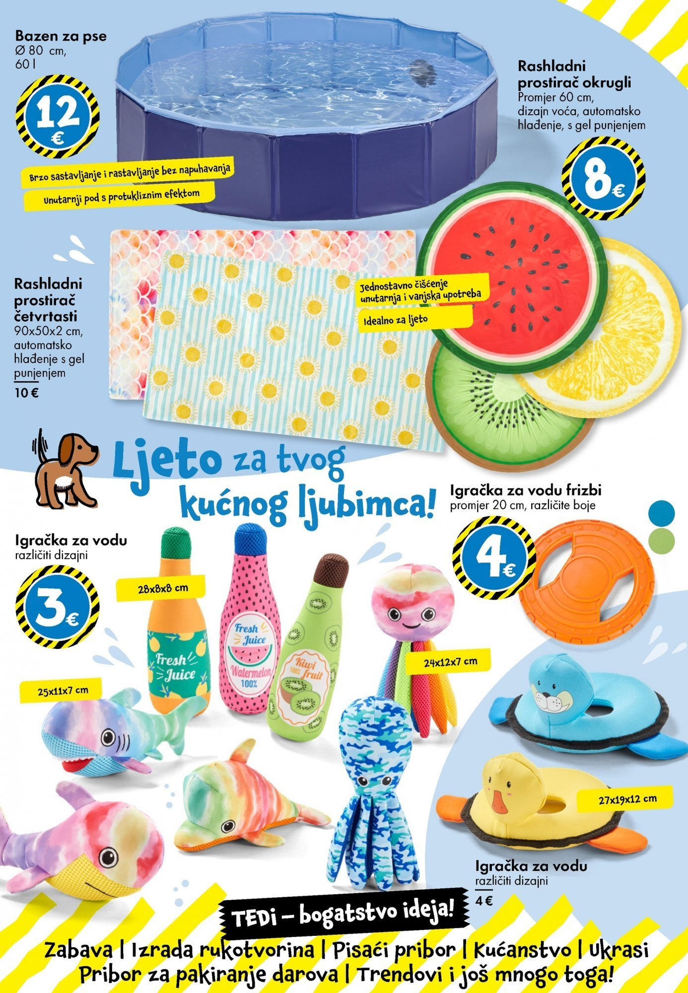 Katalog TEDi novi od 13.06.2025 na listanje > letak digitalni | Stranica: 24 | Proizvodi: Bazen, Frizbi
