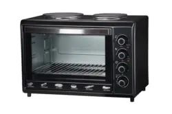 CROWN Мини готварска печка с 2 котлона,